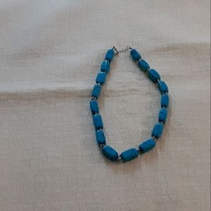Blue necklace